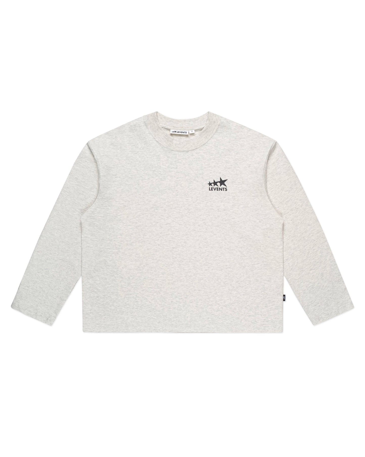 Levents Signature Logo Long Sleeve Boxy Tee