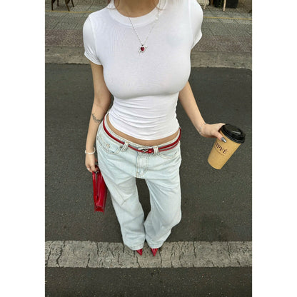 WHOSE Light Smoke Flared Jeans Wash Ver 1