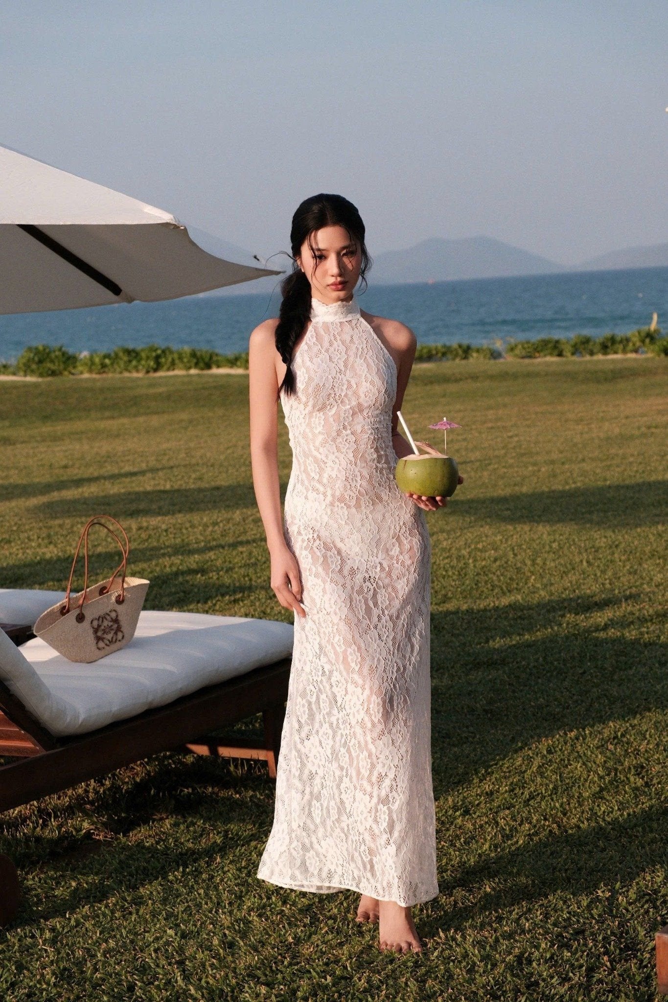 Iamcoco Linda Dress In White