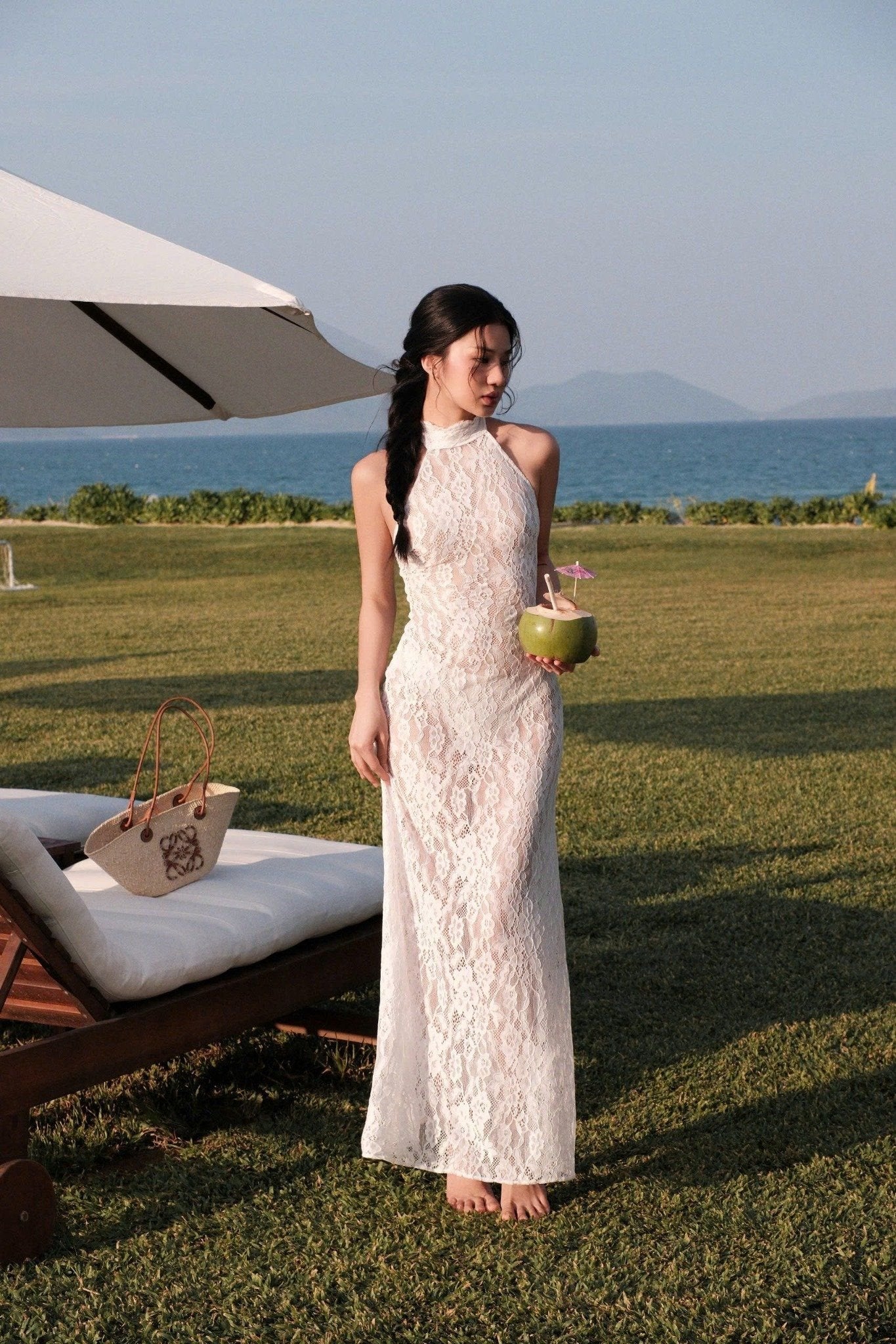 Iamcoco Linda Dress In White