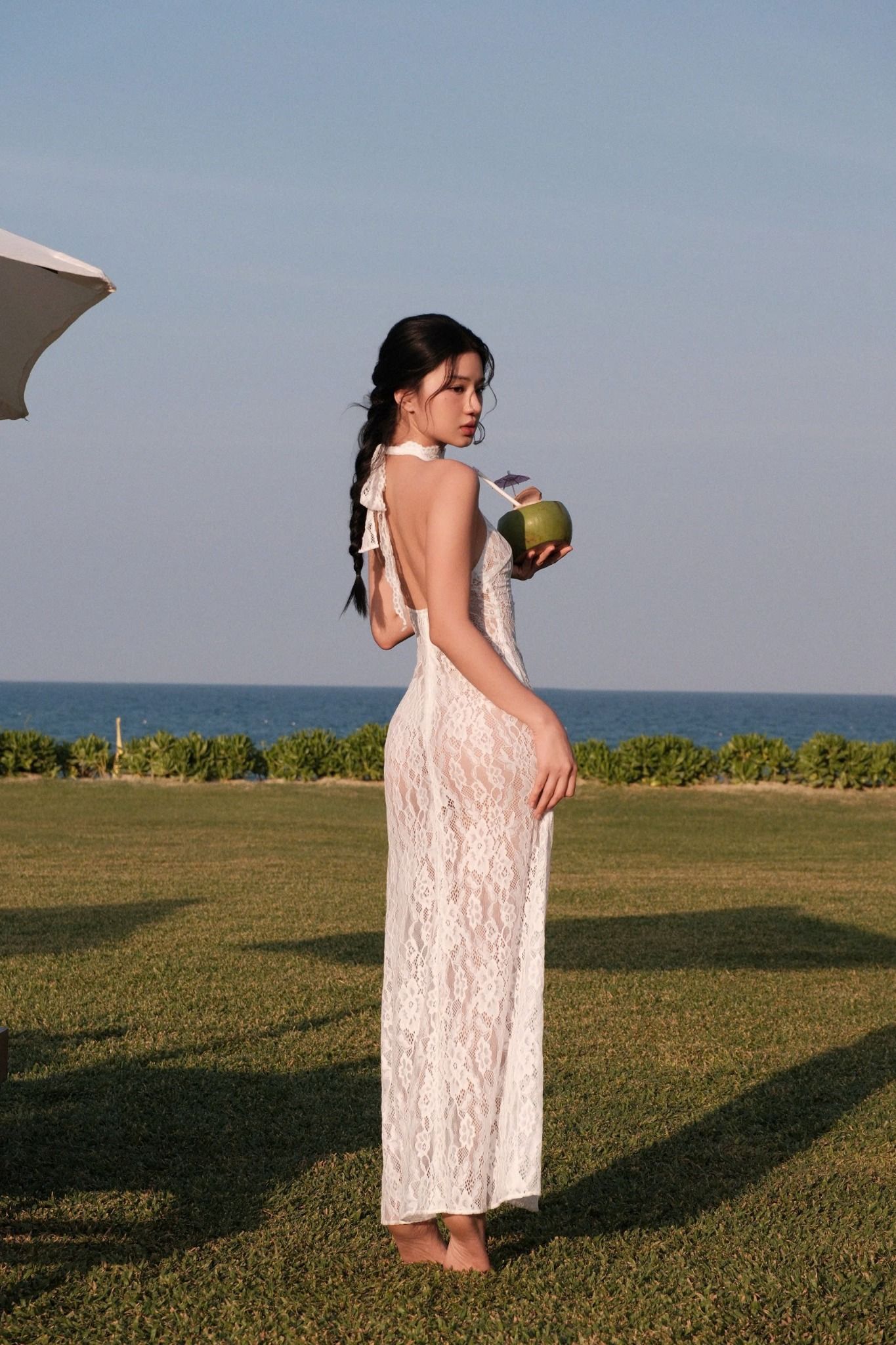 Iamcoco Linda Dress In White