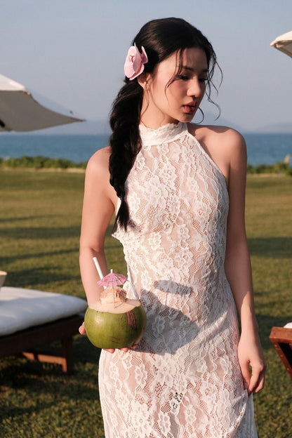 Iamcoco Linda Dress In White