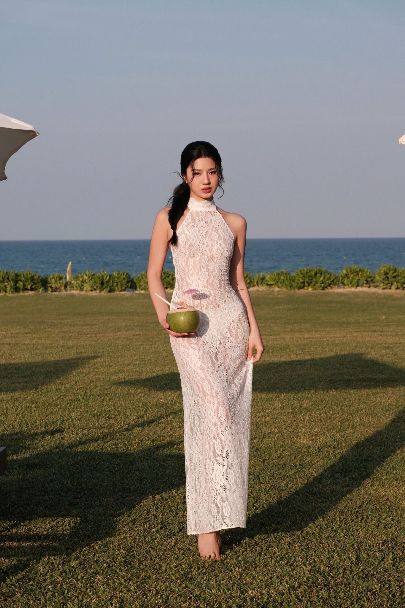 Iamcoco Linda Dress In White