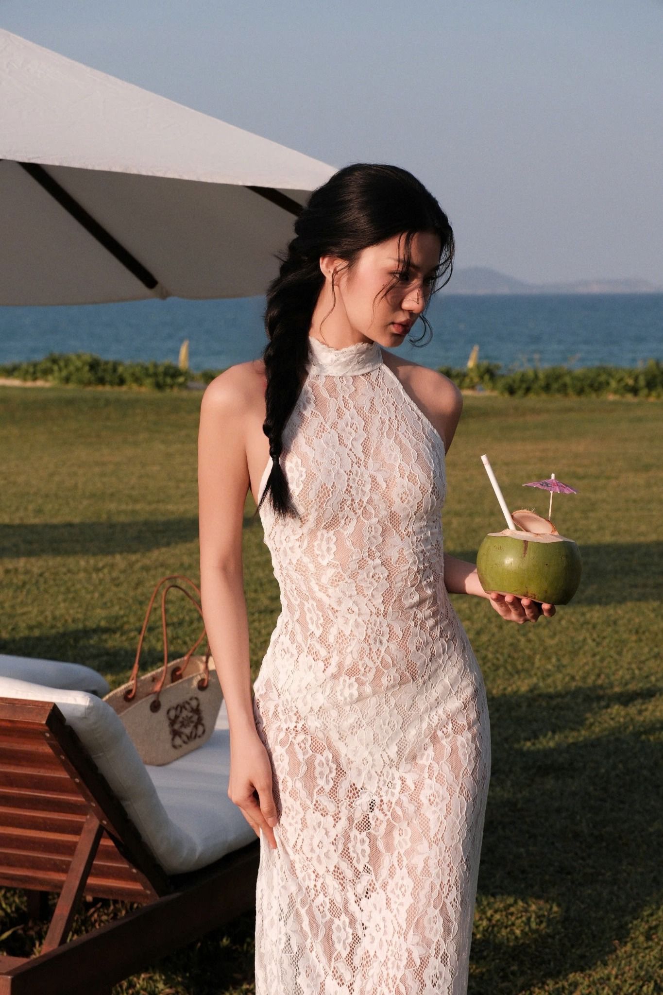 Iamcoco Linda Dress In White