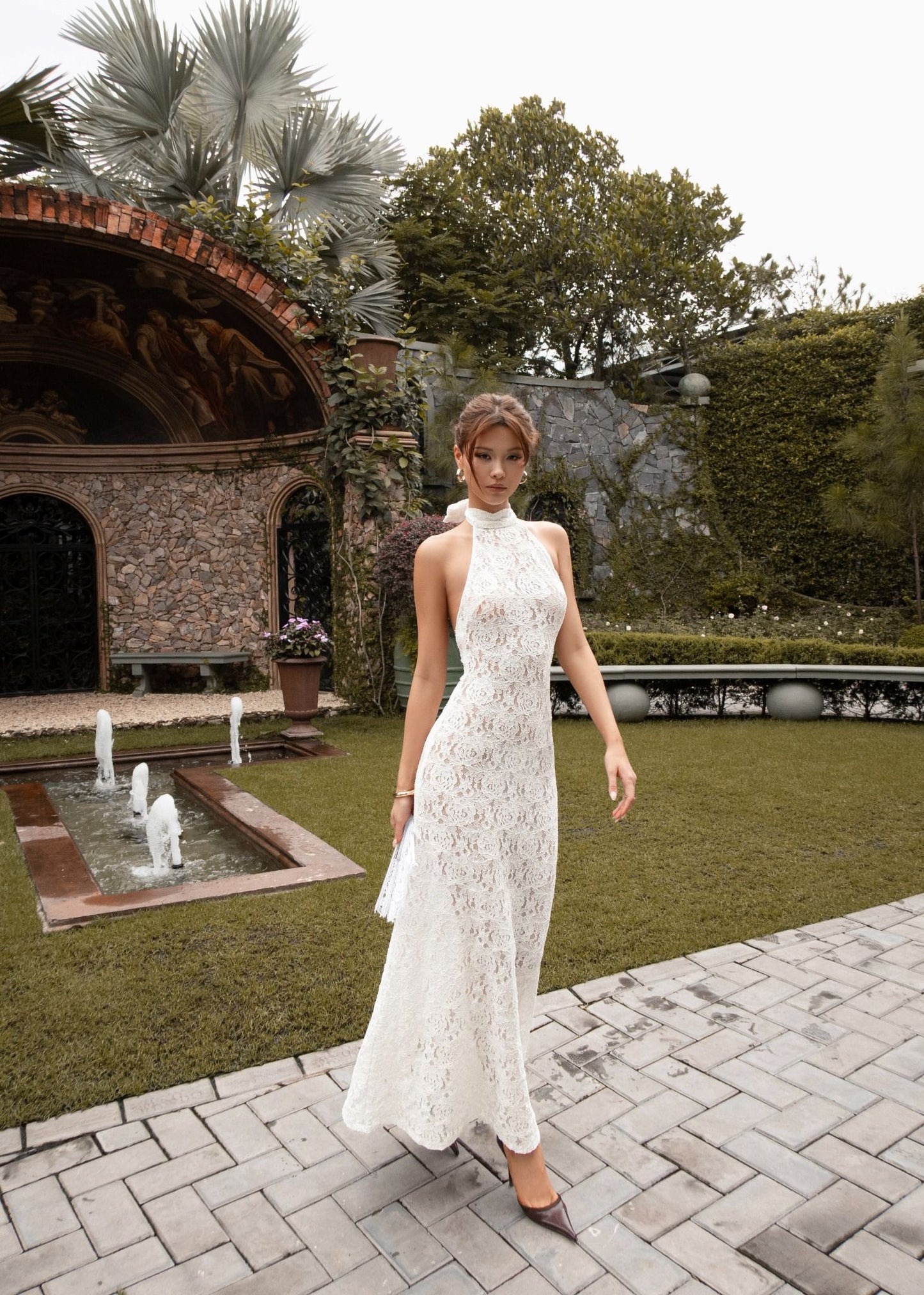 Iamcoco Linda Dress In White