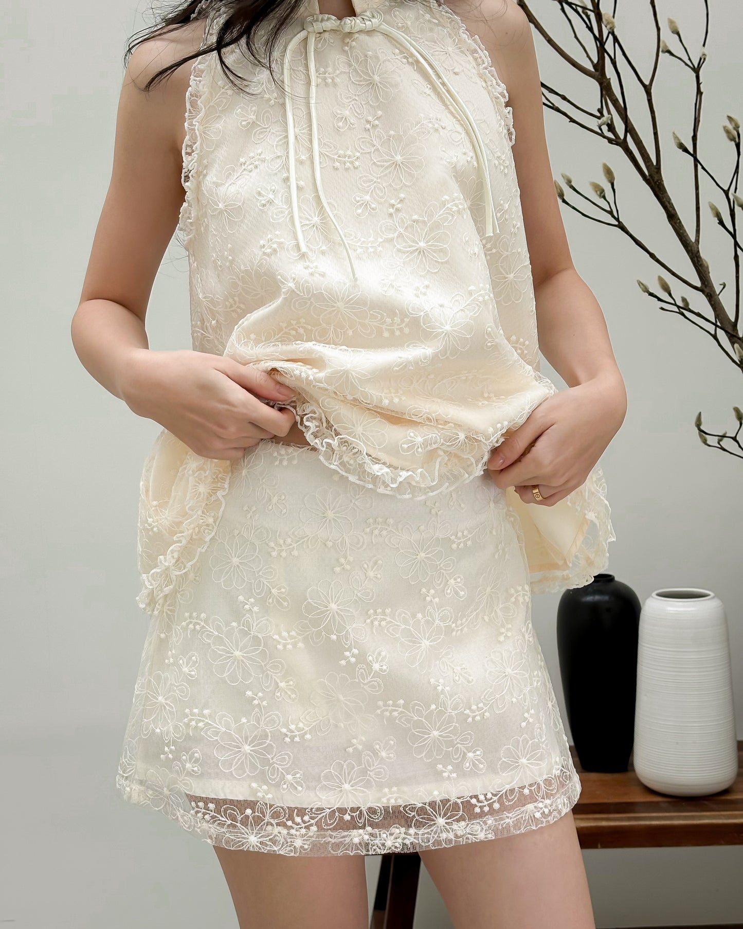 Mieufashionista Lindis Mini Skirt
