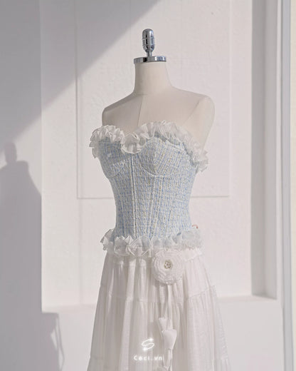Ceci Lita Tweed Corset