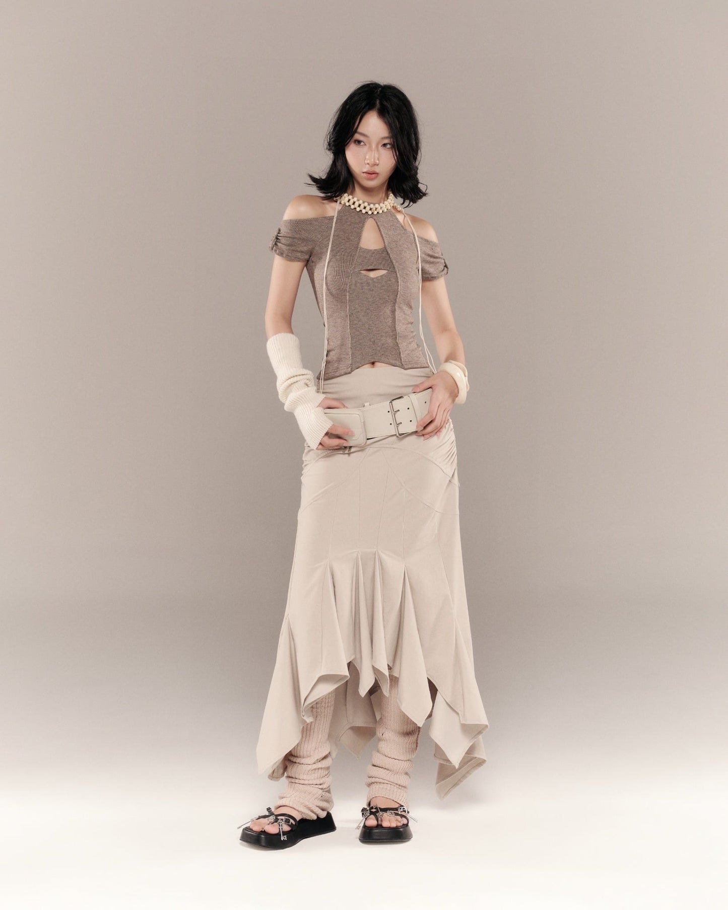 Bunny Hill Lobelia Top (Brown)