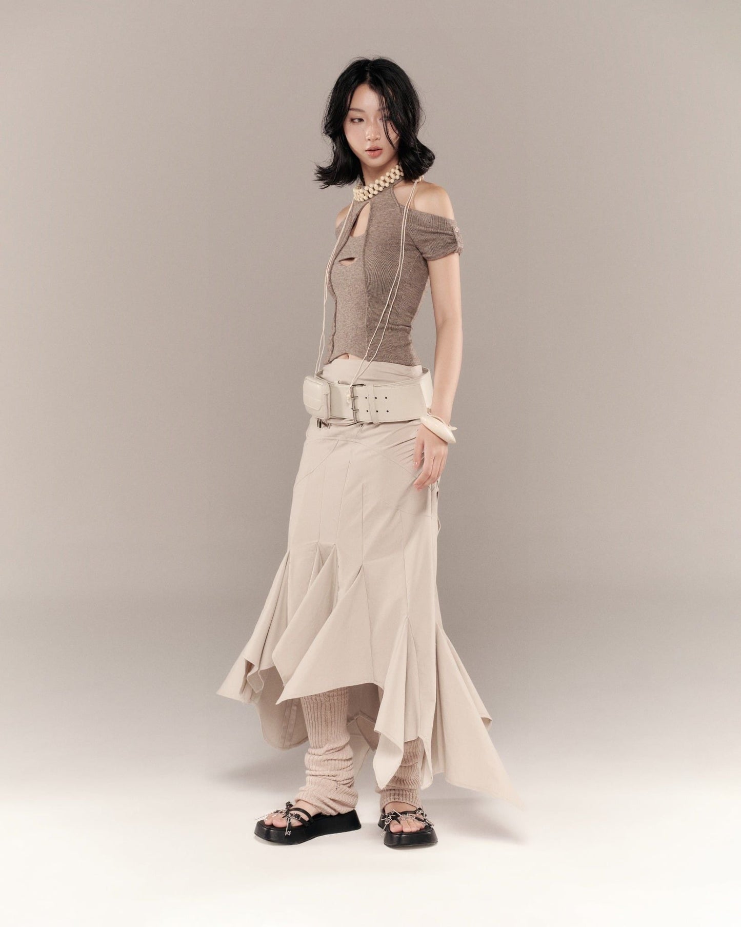 Bunny Hill Lobelia Top (Brown)