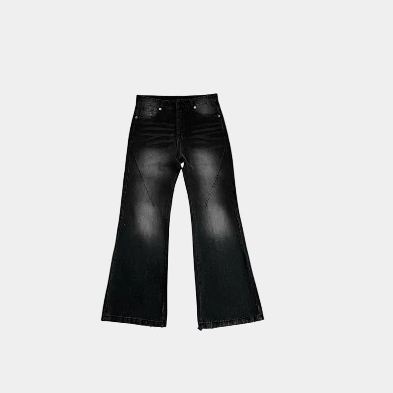 WHOSE Smoke Flared Jeans Wash Ver 1