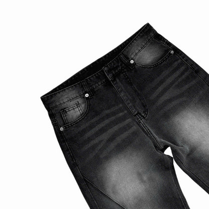 WHOSE Smoke Flared Jeans Wash Ver 1