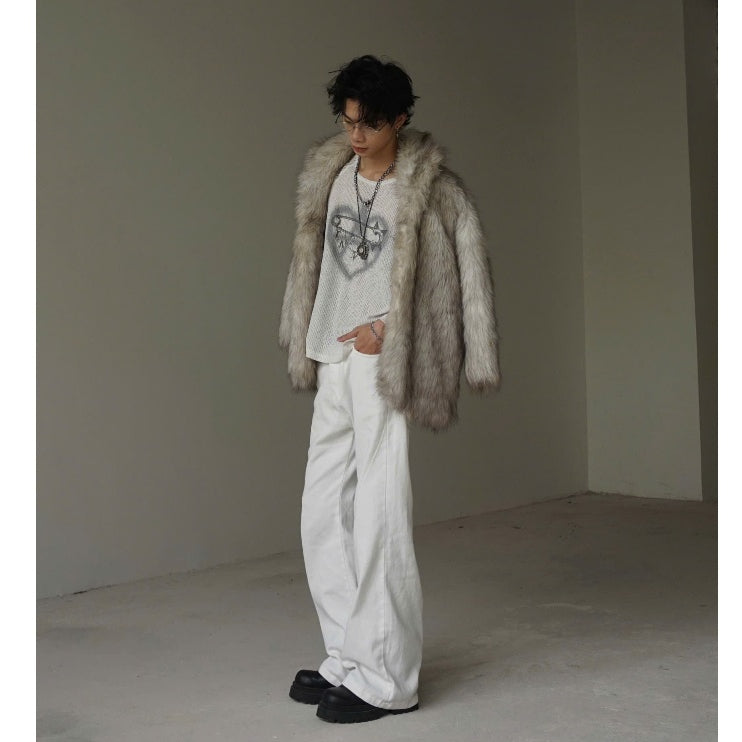 WHOSE White Flared Jeans Wash Ver 1