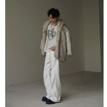 WHOSE White Flared Jeans Wash Ver 1