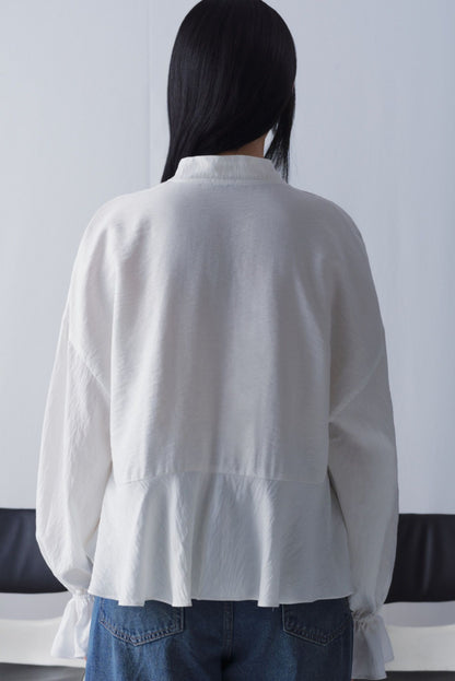 Libe Long Sleeve V-Neck Top (Pre-order)