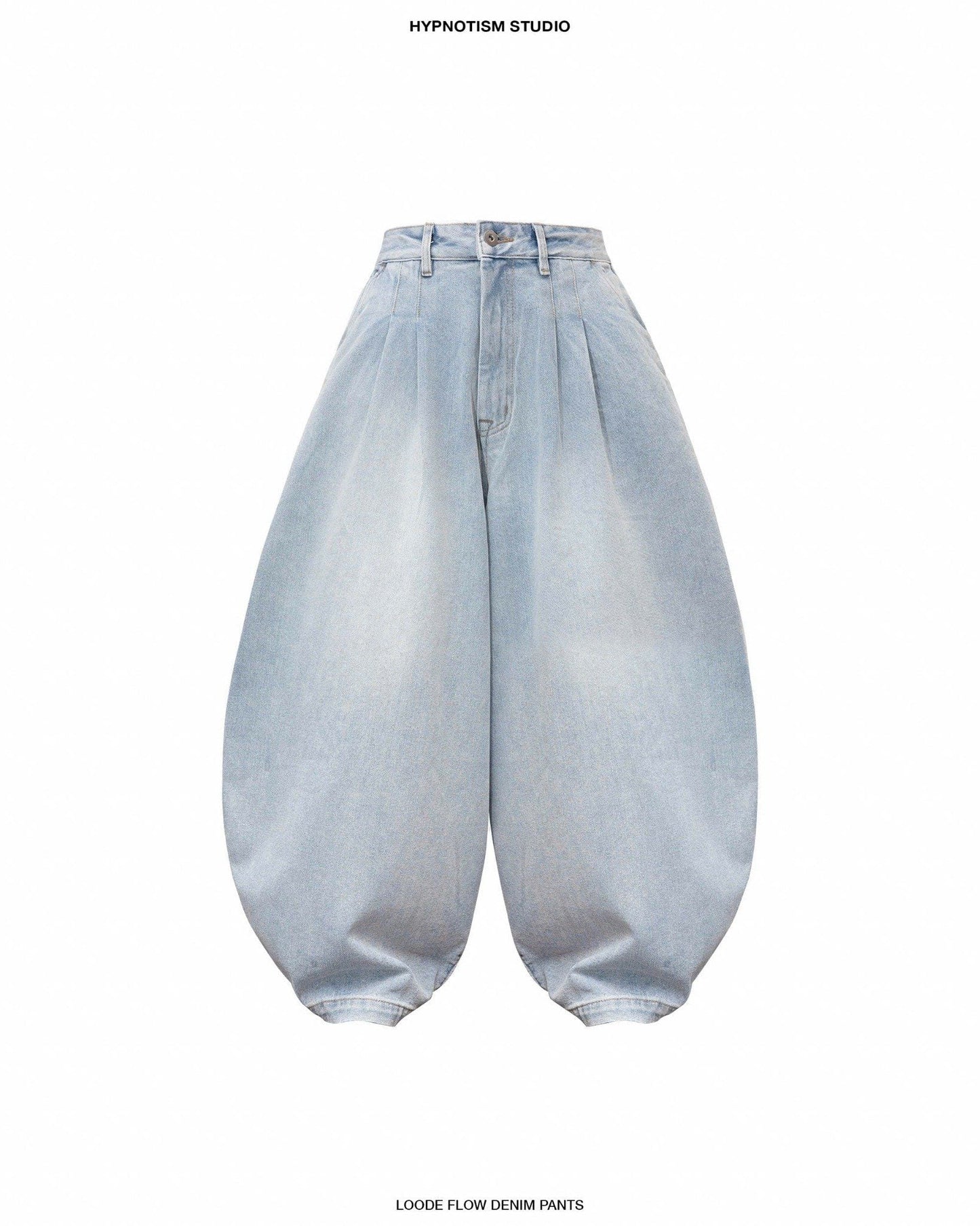 Hypnotism Loose Flow Denim Pants