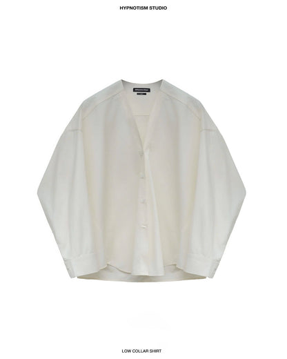 Hypnotism Low Collar Shirt
