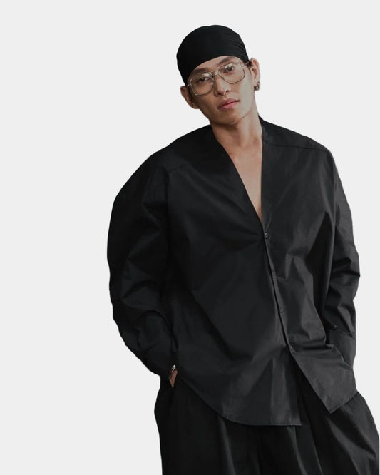 Hypnotism Low Collar Shirt