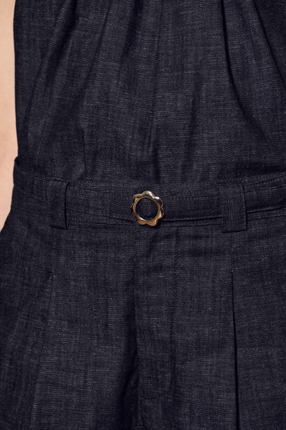 Libe Low Waist Shorts With Belt (Pre-order)