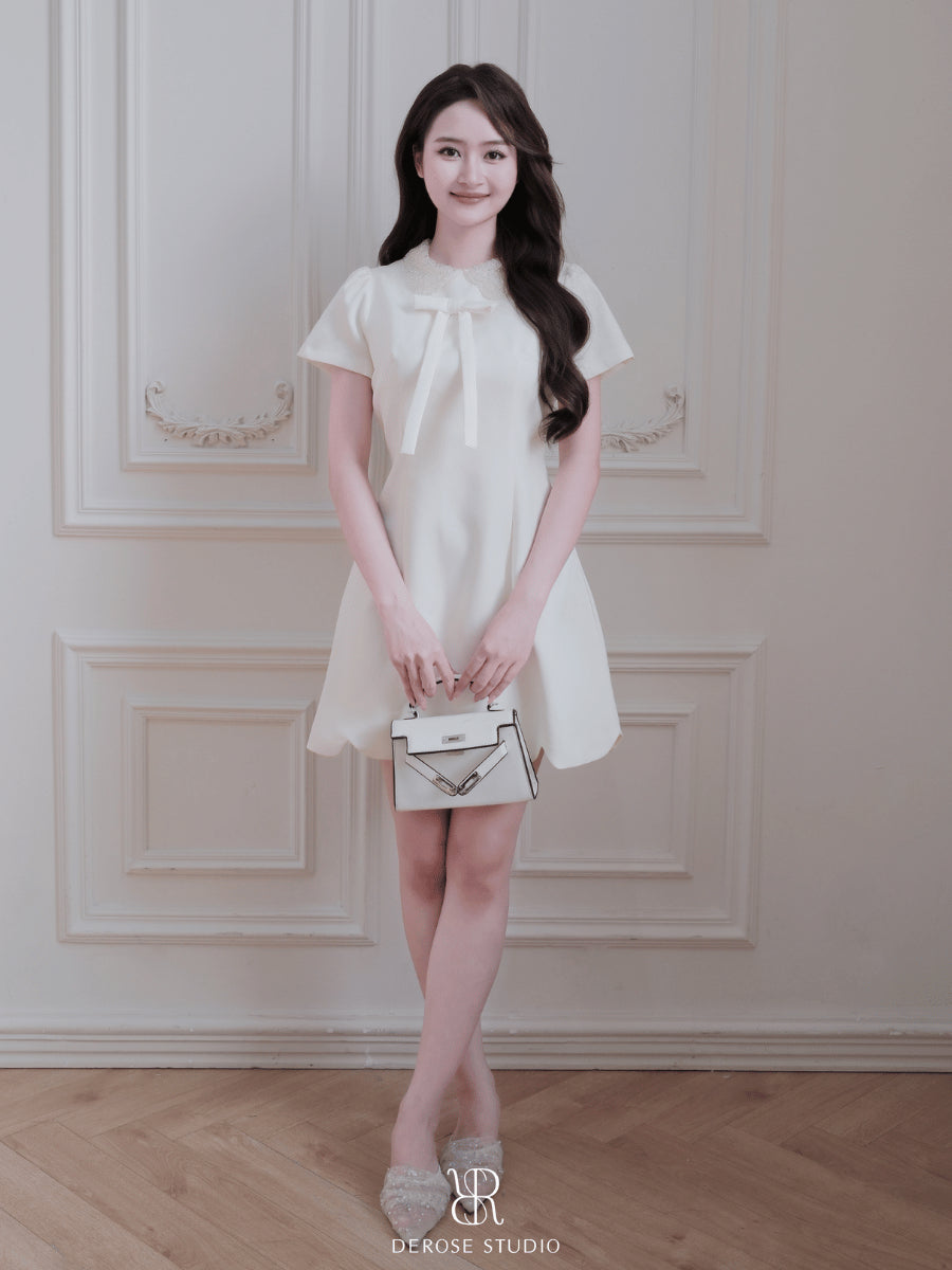 Derose Lucia Bow Dress (Pre-order)