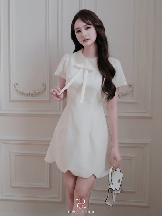 Derose Lucia Bow Dress (Pre-order)