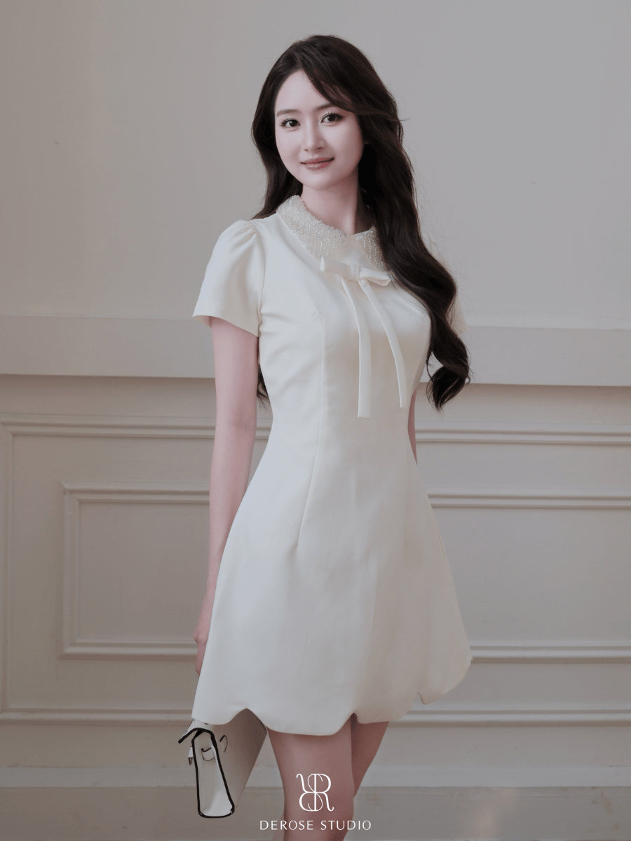 Derose Lucia Bow Dress (Pre-order)
