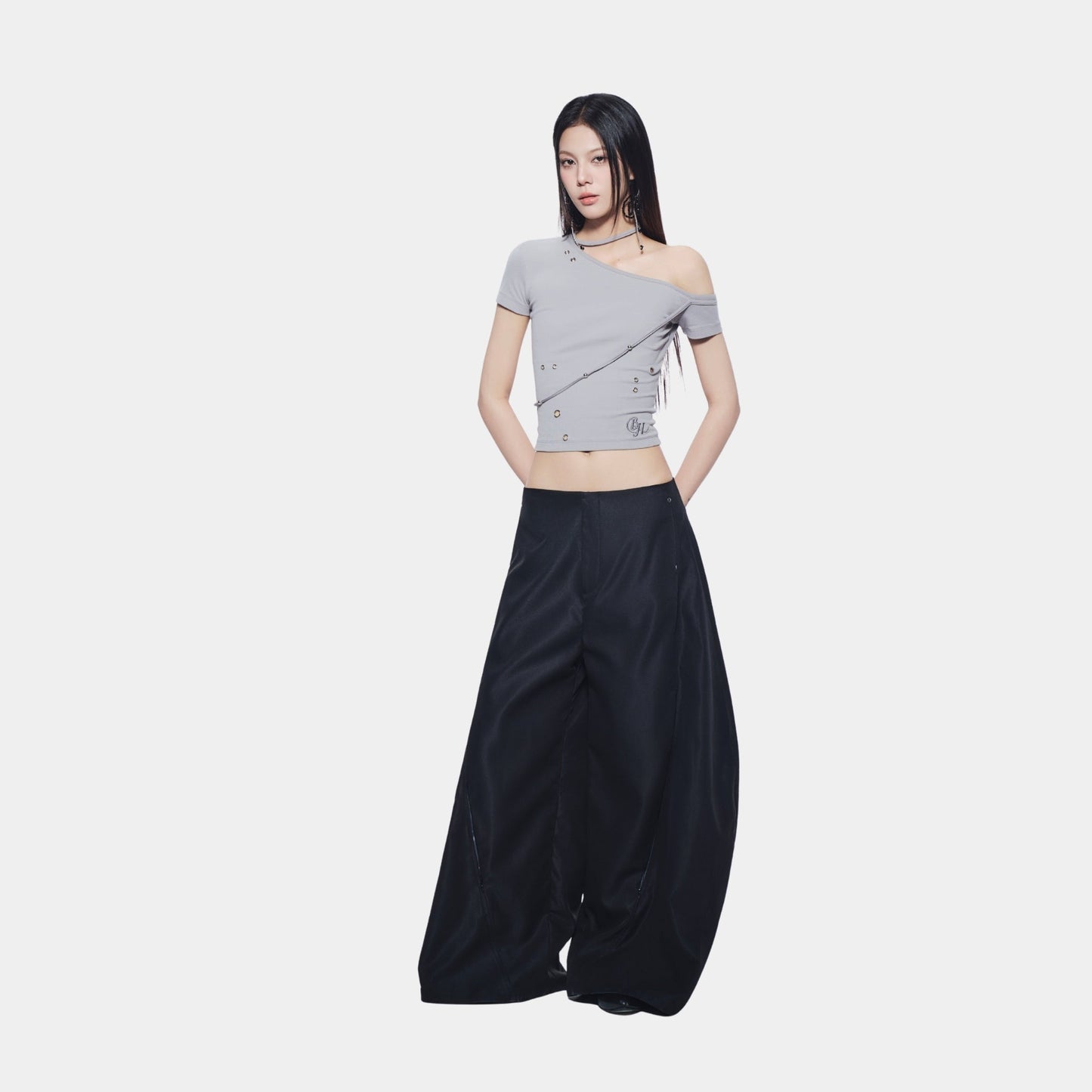 Bunny Hill Ludovic Pants (Black) (Pre-order) - Em Clothing