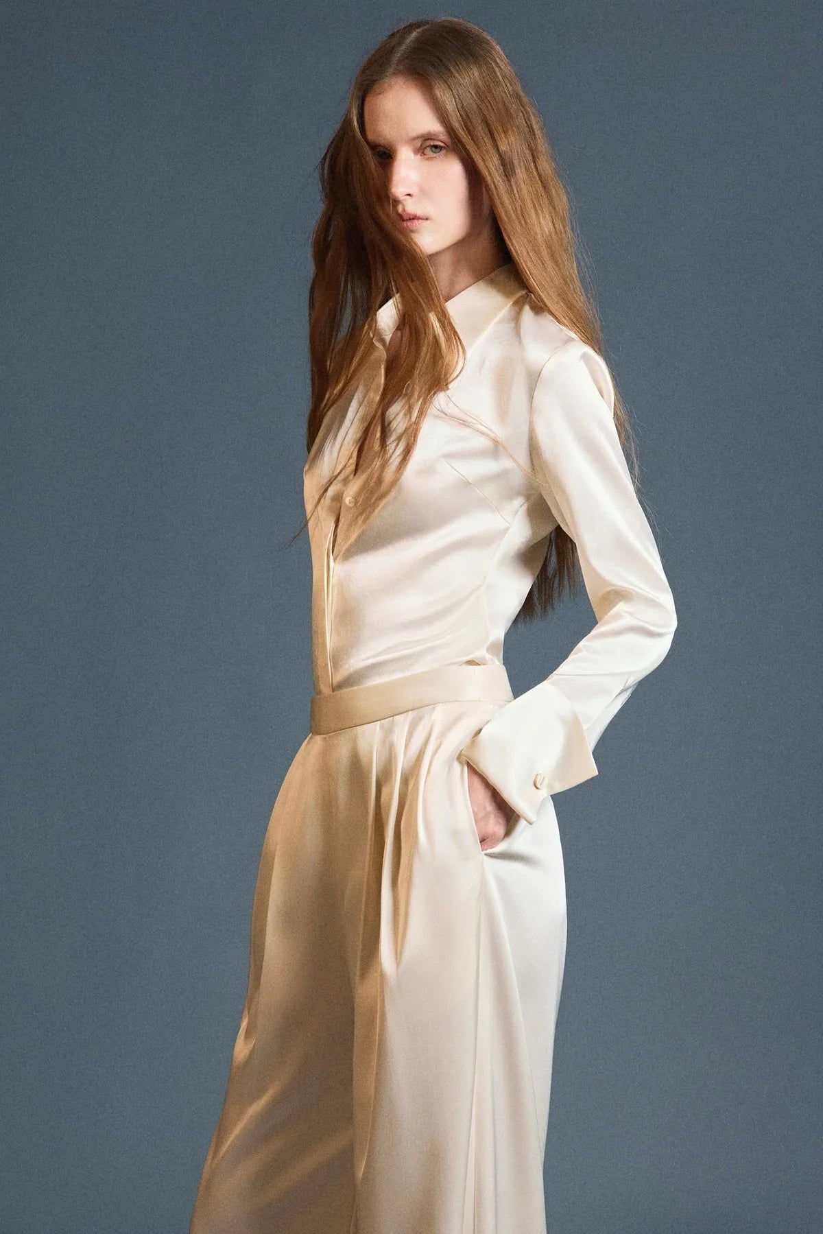 Huong Boutique Lush Silk Shirt