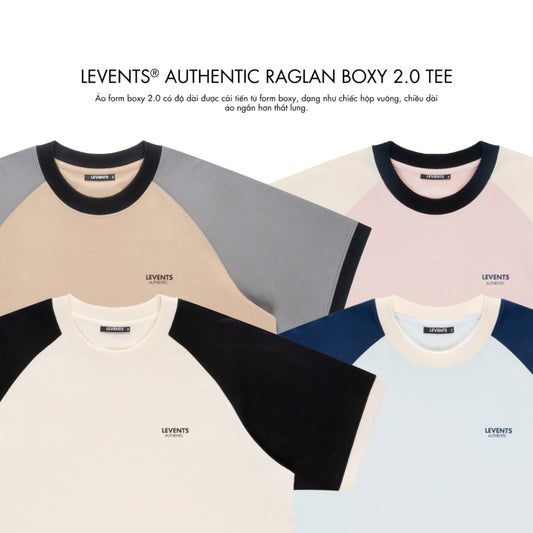 Levents Lvs Authentic Raglan Boxy 2.0 Tee