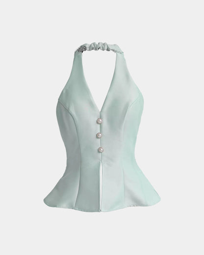 Ceci Maisie Top - Mint Glow