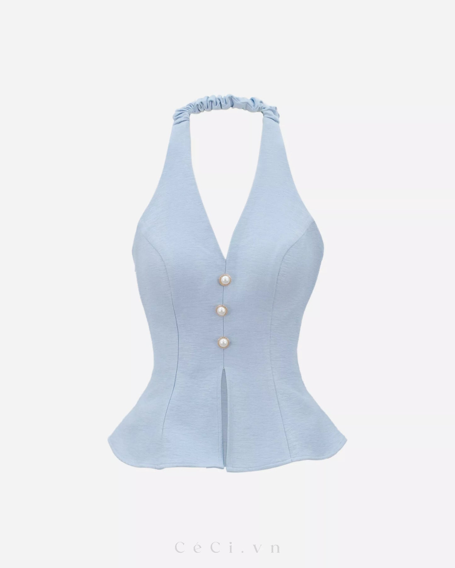 Ceci Maisie Top - Ocean Pearl