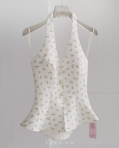 Ceci Maisie Top - Pearl Fleur