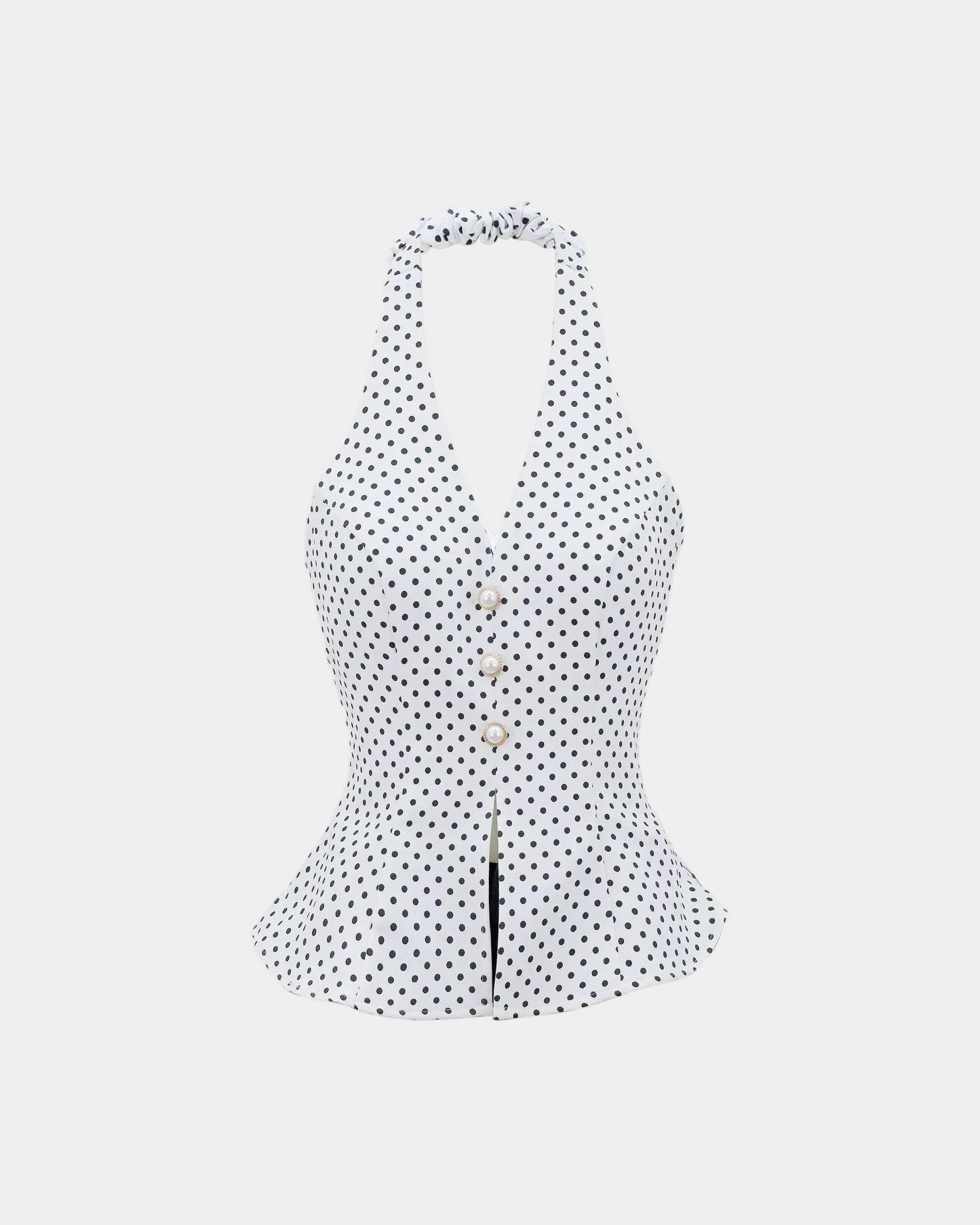 Ceci Maisie Top - Pearl Polka