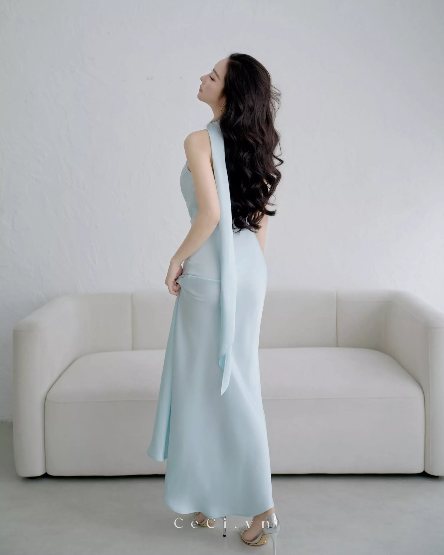 Ceci Maliyah Dress - Jade Frost