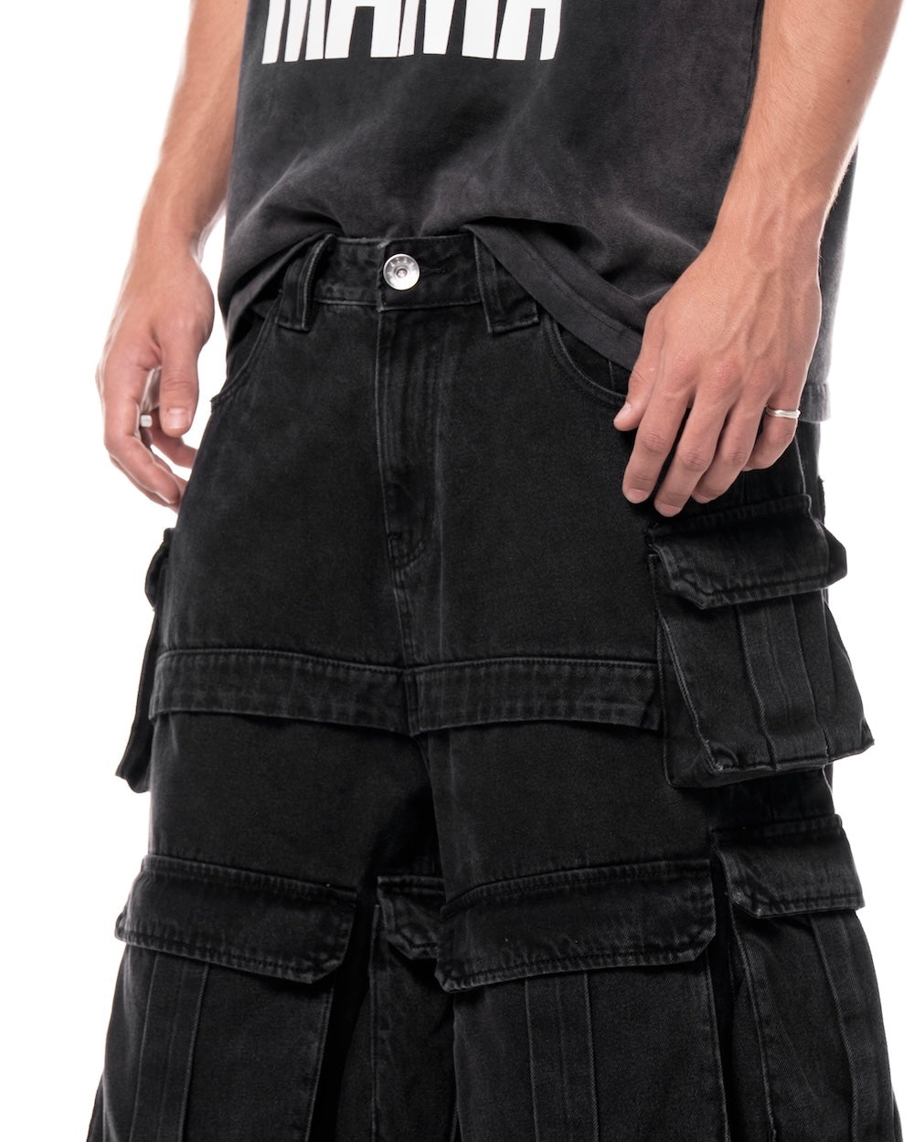 STRESSMAMA Mamafia Utility Shorts (Pre-order)