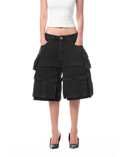 STRESSMAMA Mamafia Utility Shorts (Pre-order)