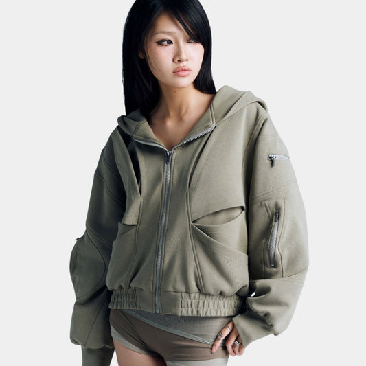 Bunny Hill Maple Jacket - Avocado Green