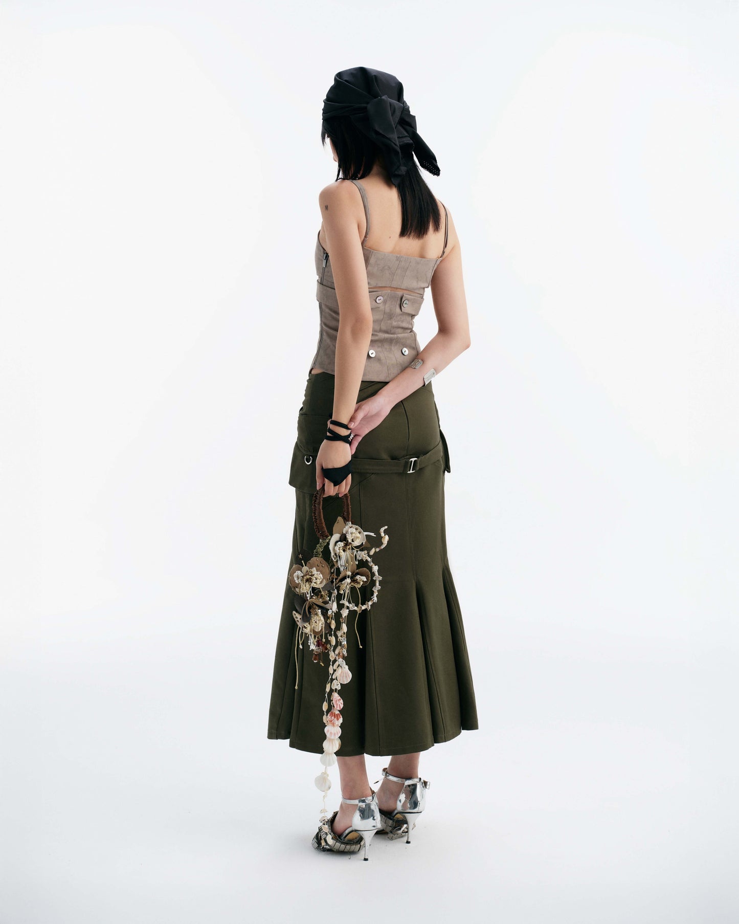 Bunny Hill Miramon Flared Skirt (Pre-order) - Em Clothing