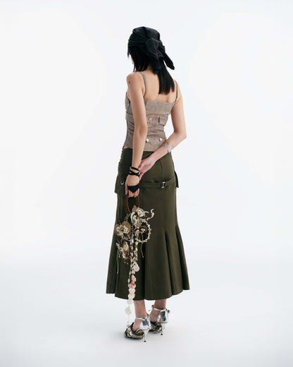 Bunny Hill Miramon Flared Skirt (Pre-order) - Em Clothing