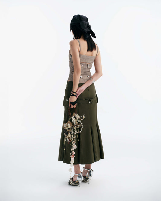 Bunny Hill Miramon Flared Skirt (Pre-order) - Em Clothing
