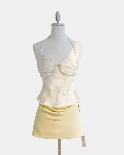 Ceci Mona Skirt - Champagne Whisper