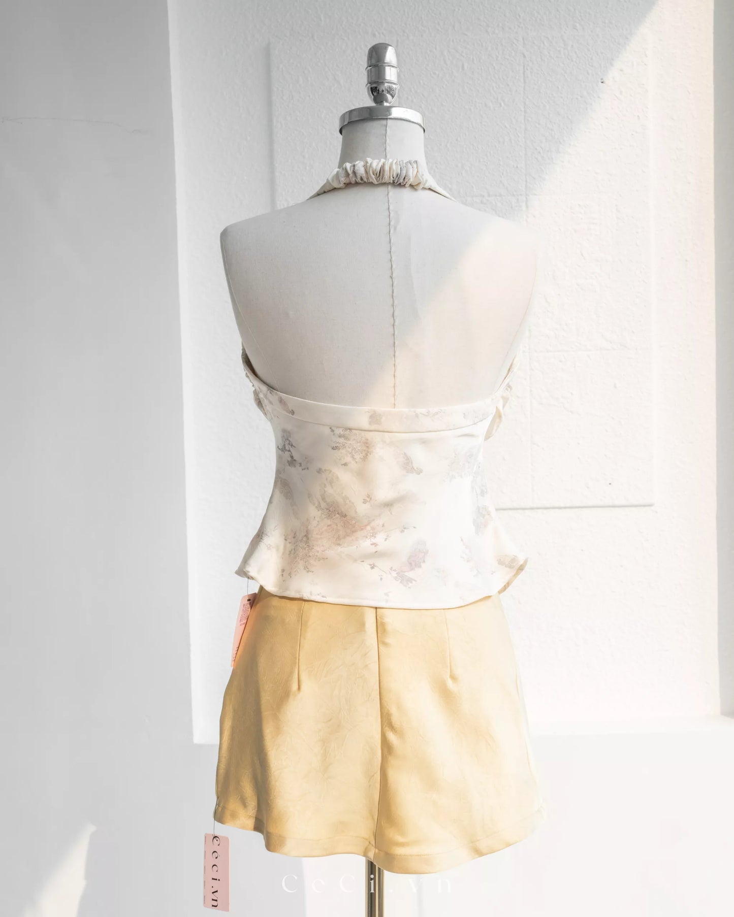 Ceci Mona Skirt - Champagne Whisper