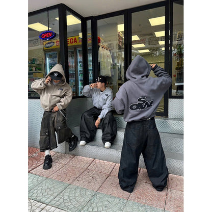 WHOSE Muffin Zip-Up Hoodie (With Inner Pocket)