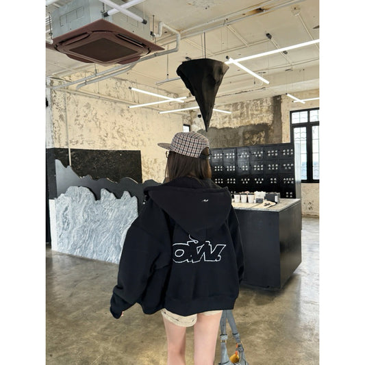 WHOSE Muffin Zip-Up Hoodie (With Inner Pocket)