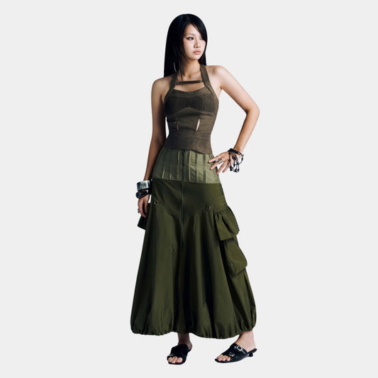 Bunny Hill Murelle Skirt - Moss Green