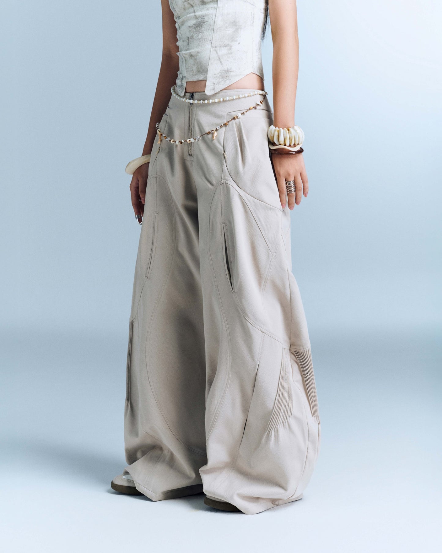 Bunny Hill Murphy Pants - Beige (Pre-order)