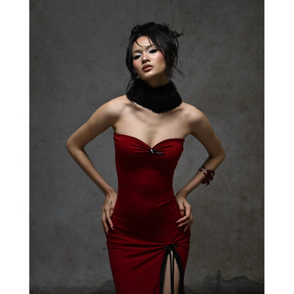 Madebykinh Red Sadie Dress