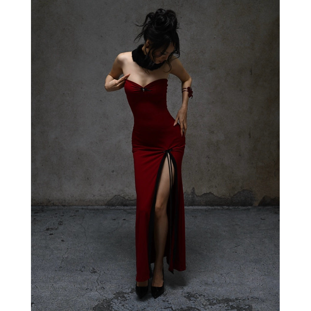 Madebykinh Red Sadie Dress