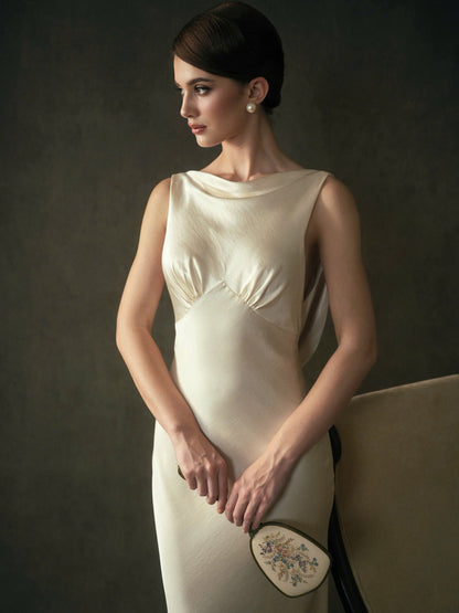 Kisserine Madeleine Dress - Ivory White