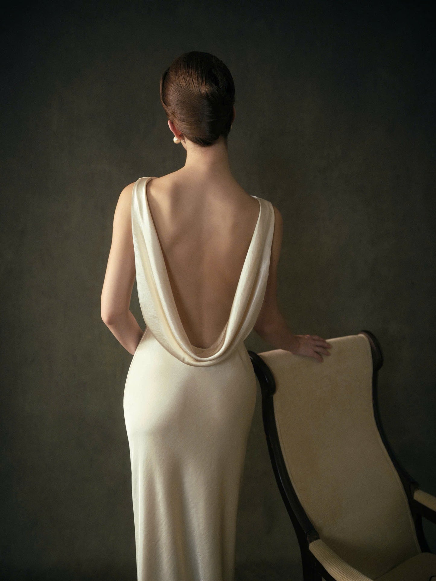 Kisserine Madeleine Dress - Ivory White