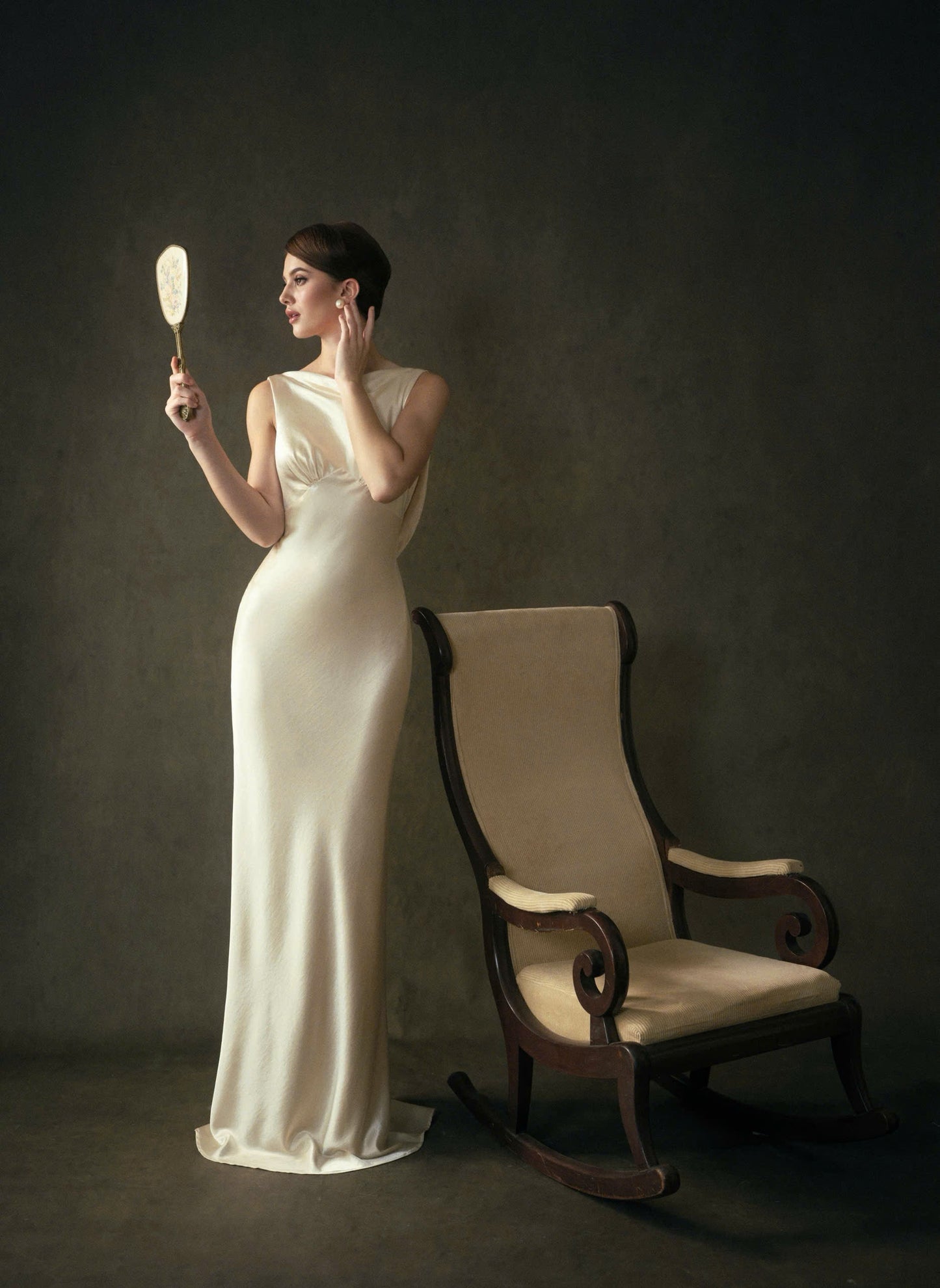 Kisserine Madeleine Dress - Ivory White